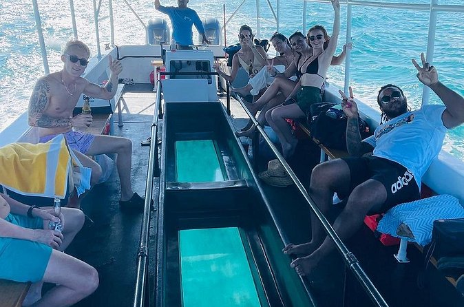 2 Stop Reef Snorkel and Glass Bottom Boat Adventure - Price and value: $35 for two stops, gear, and a glass-bottom view
