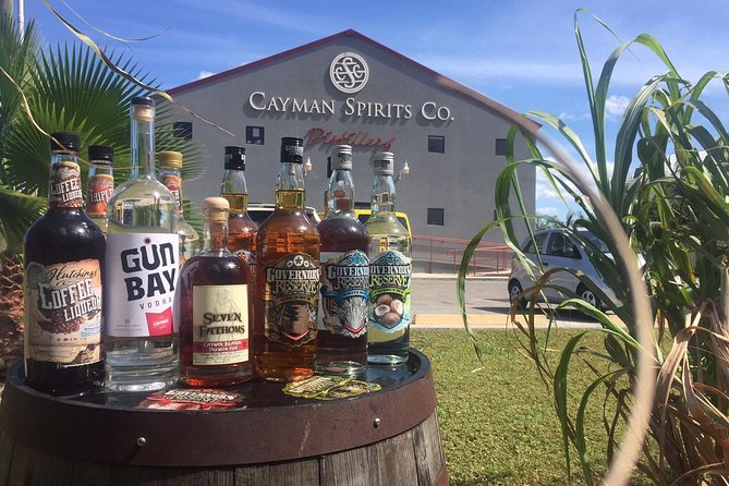 Cayman Spirits Co. Distillery Tour Pass Ticket Only - Timing and meeting at 3:00 pm, plan like you have a fixed date