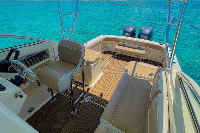 Grand Cayman Private Custom Boating Adventure - Stingray City: North Sound Sandbar Time, Up Close