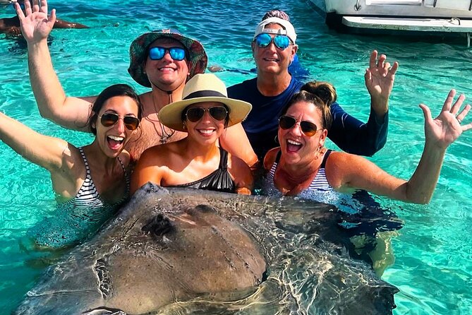 Private Charter 34ft Express Cruiser Stingay City Reef Snorkeling - A 34ft private cruiser that feels like your own day on the water
