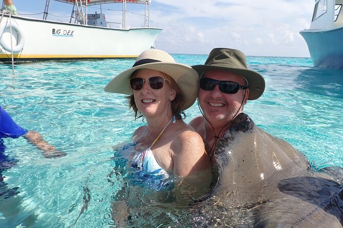 Stingray City Sandbar, Coral Gardens Snorkeling & Star Fish Point - Stingray City Sandbar: the up-close main event, in shallow water